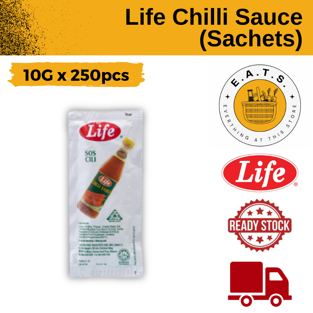 Life Chili Sauce (Sachets) (10G x 250pcs) Shopee Malaysia