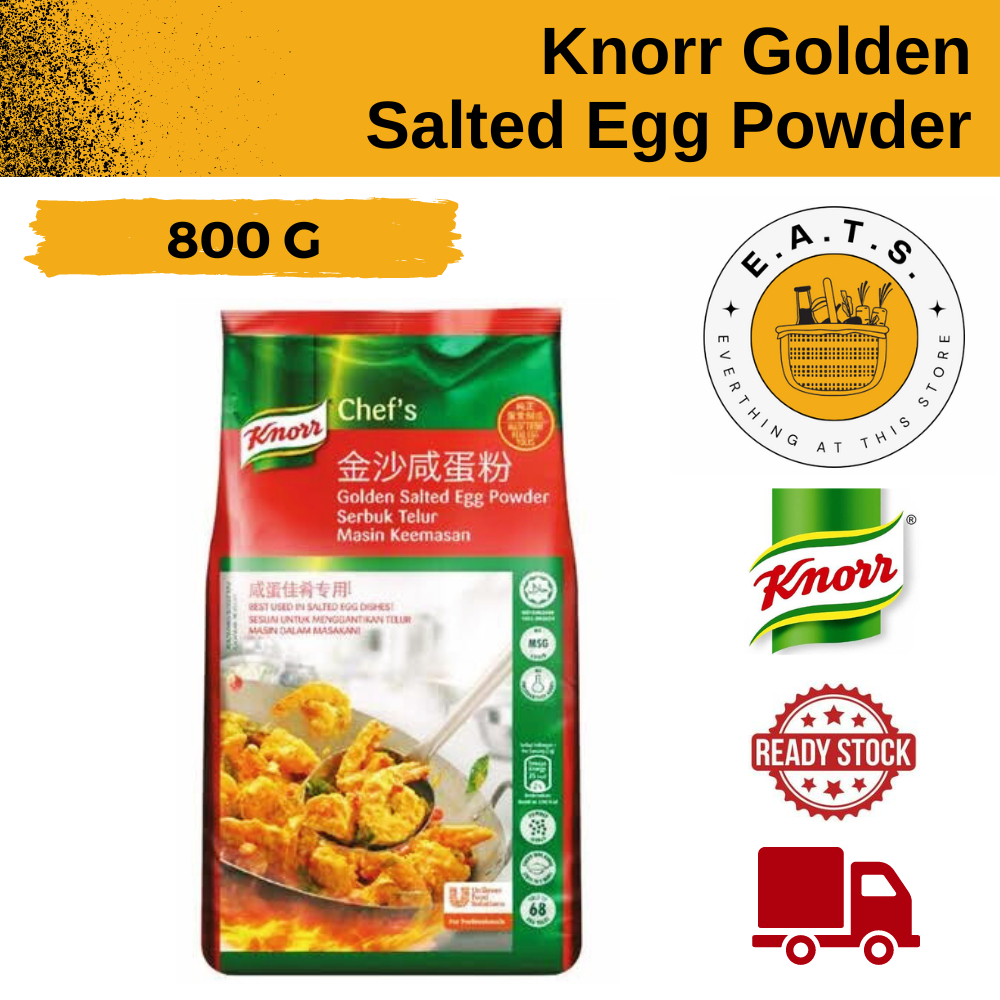 Knorr Golden Salted Egg Powder 800g Shopee Malaysia