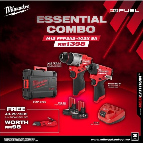 Milwaukee m12 combo kit hotsell