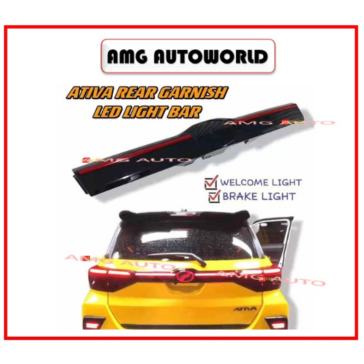 Perodua Ativa 2021 2022 2023 Rear Centre Garnish LED With Dynamic Light ...