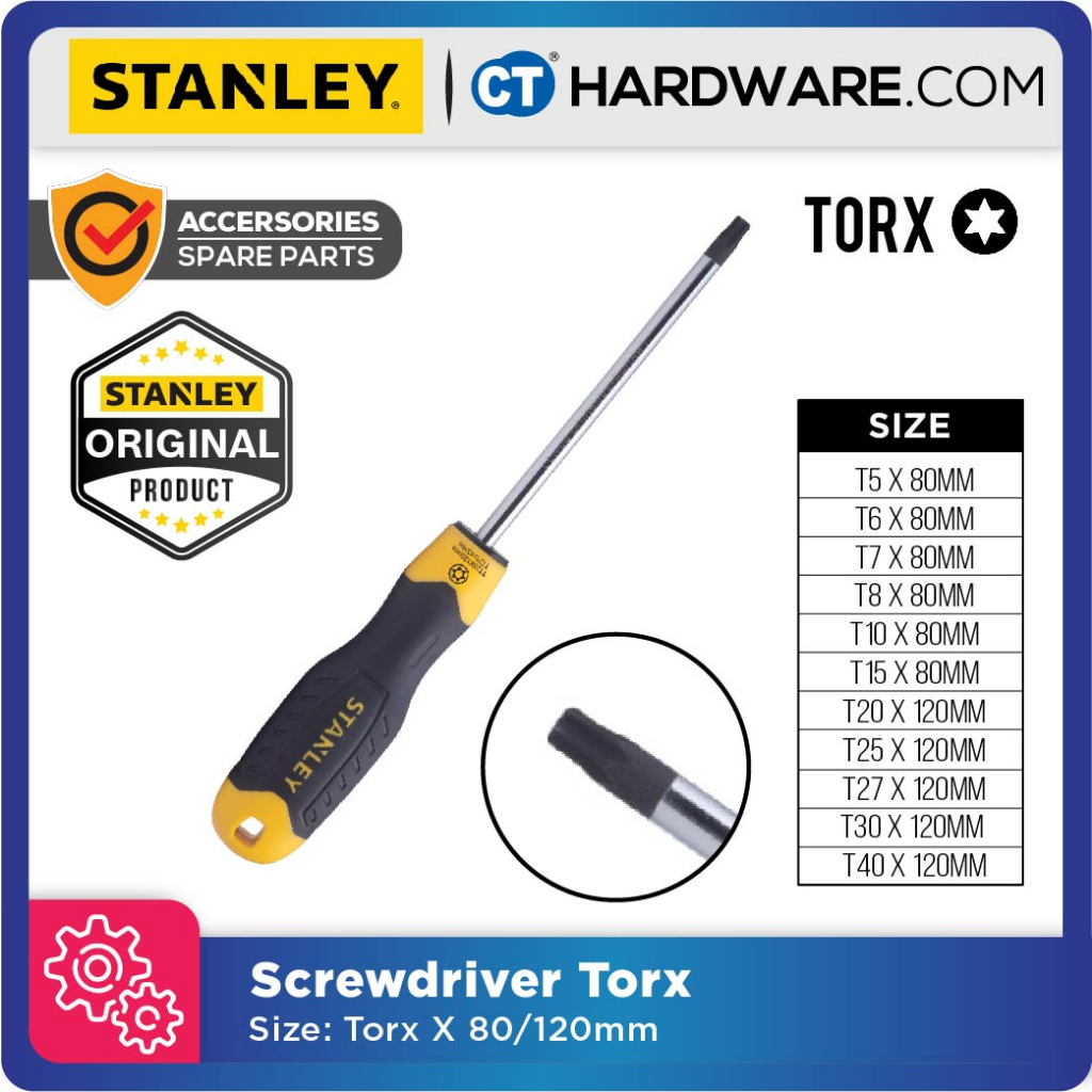 Stanley torx store screwdriver