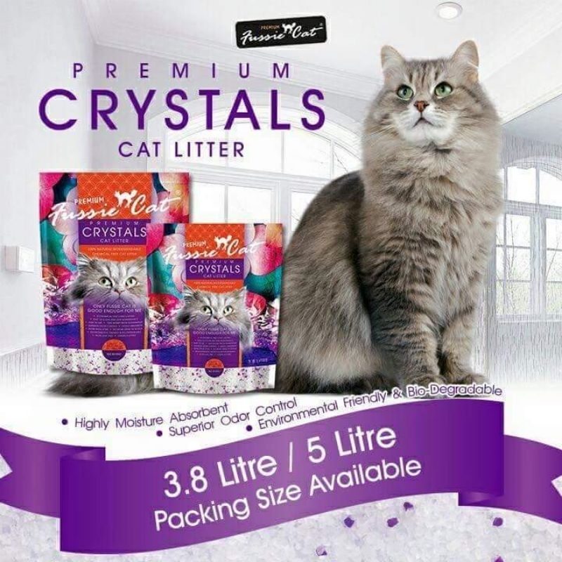 Crystal cat litter environment sales