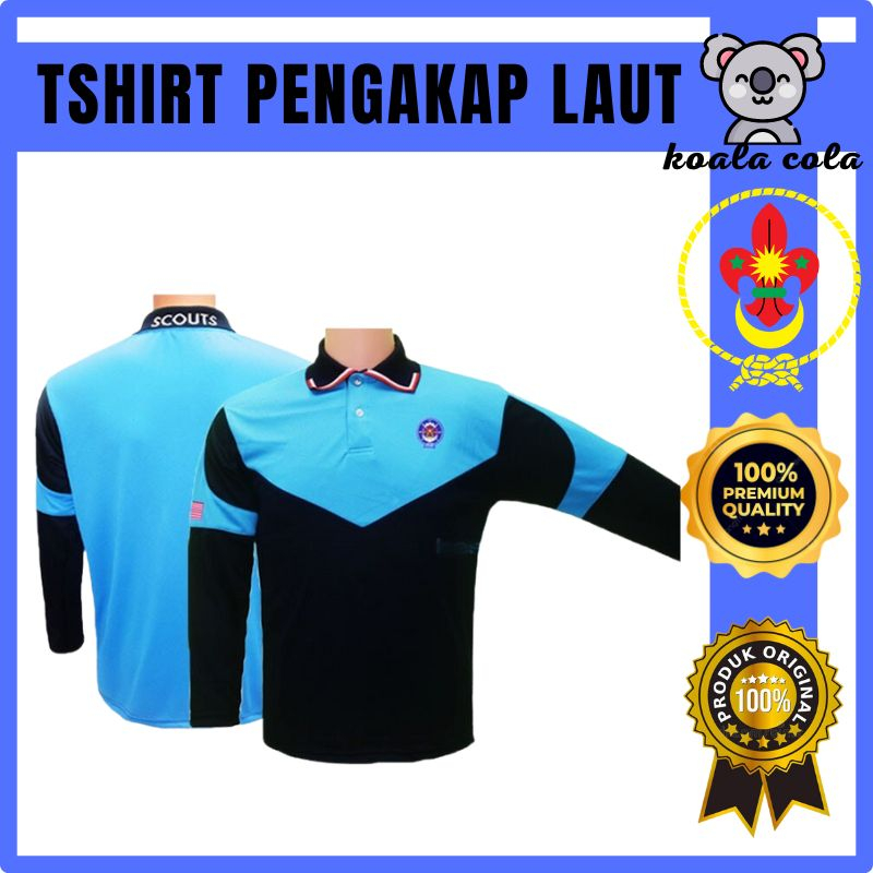 Original Tshirt Pengakap Laut Lengan Panjang Original | Shopee Malaysia
