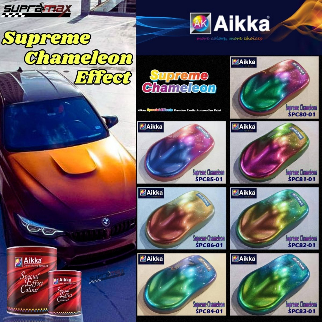 Chameleon Paint Color Chart