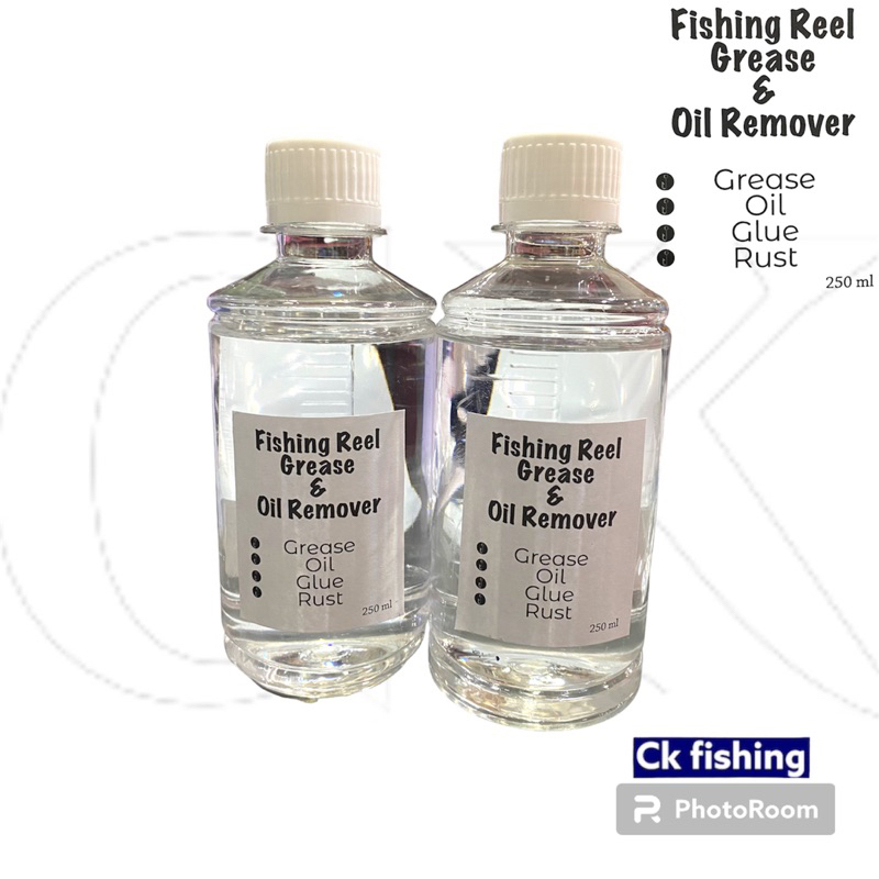 Fishing Reel Oil & Grease Remover 250ml Ubat Service Reel Saltwater Pancing  Air Tawar Fishing / Pancing Air Masin