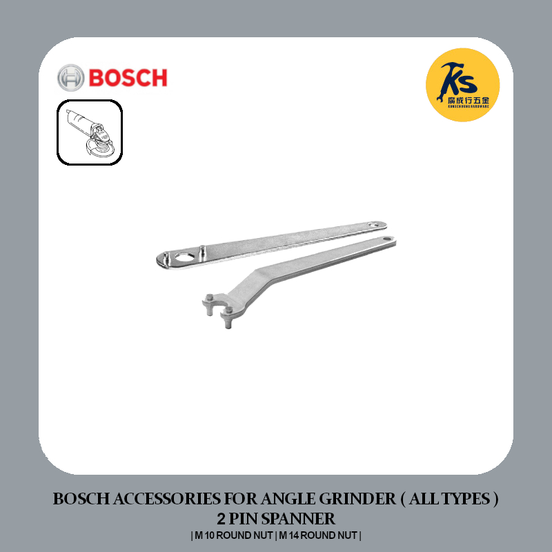 BOSCH 2 Pin Spanner For Angle Grinder 4