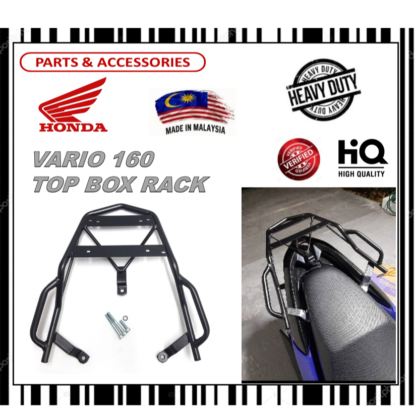 HONDA VARIO 150 VARIO 160 SCOOTER TOP BOX RACK MONORACK TOP HEAVY DUTY ...