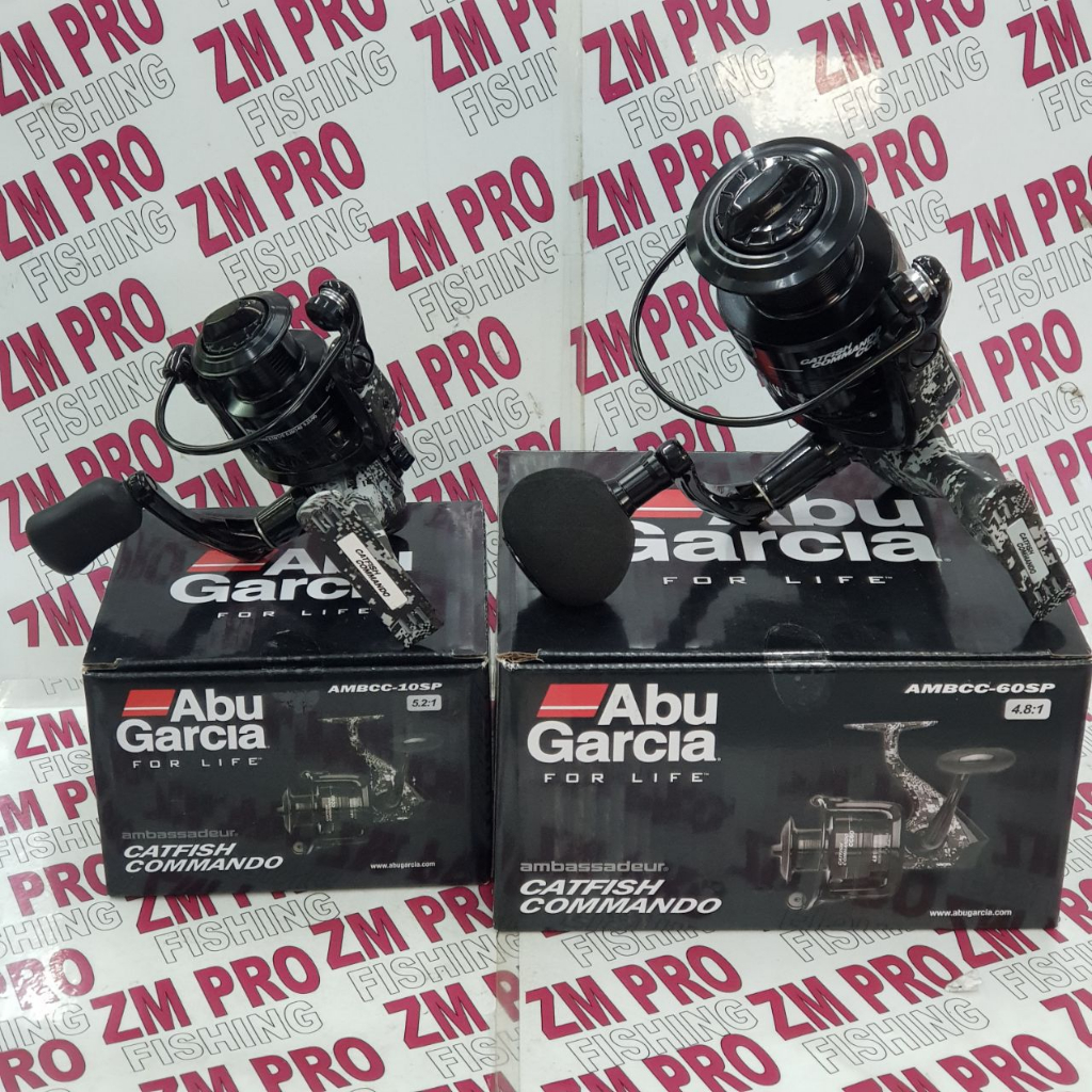 ABU GARCIA AMBASSADEUR CATFISH COMMANDO 500/1000/6000 Ultralight ...