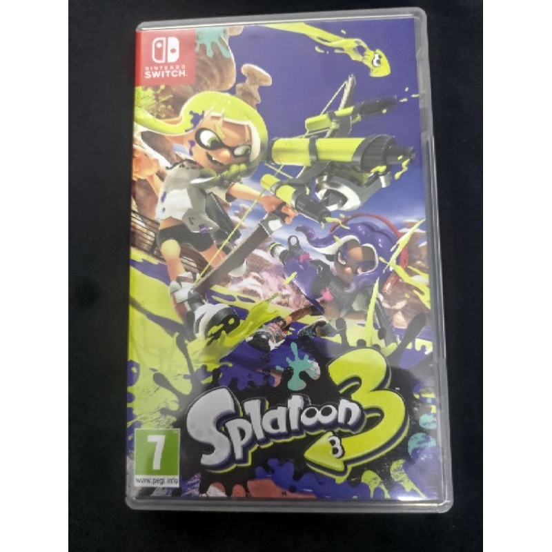 Nintendo Switch Splatoon 3 Used Shopee Malaysia