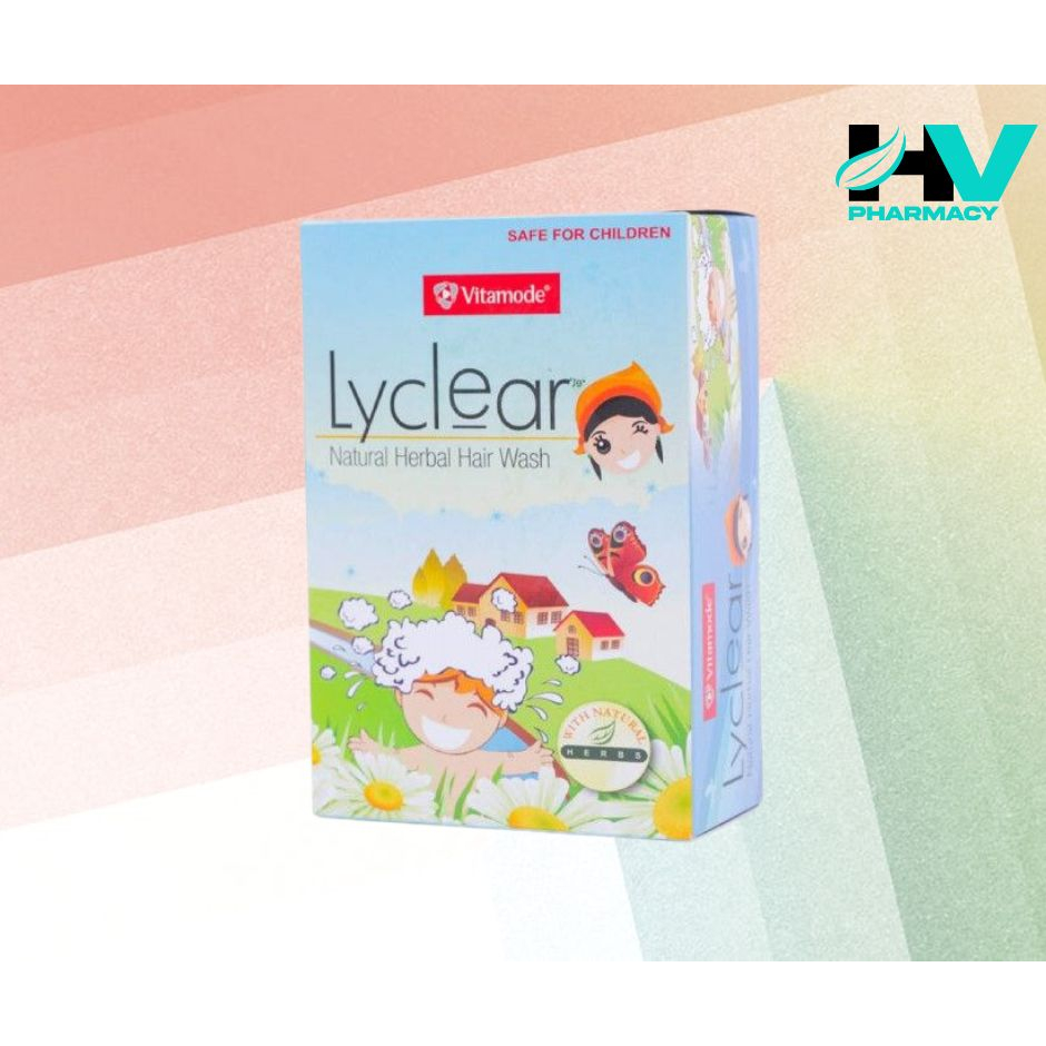 Vitamode Lyclear Control Lice Herbal Shampoo 40ml (Syampu Kutu