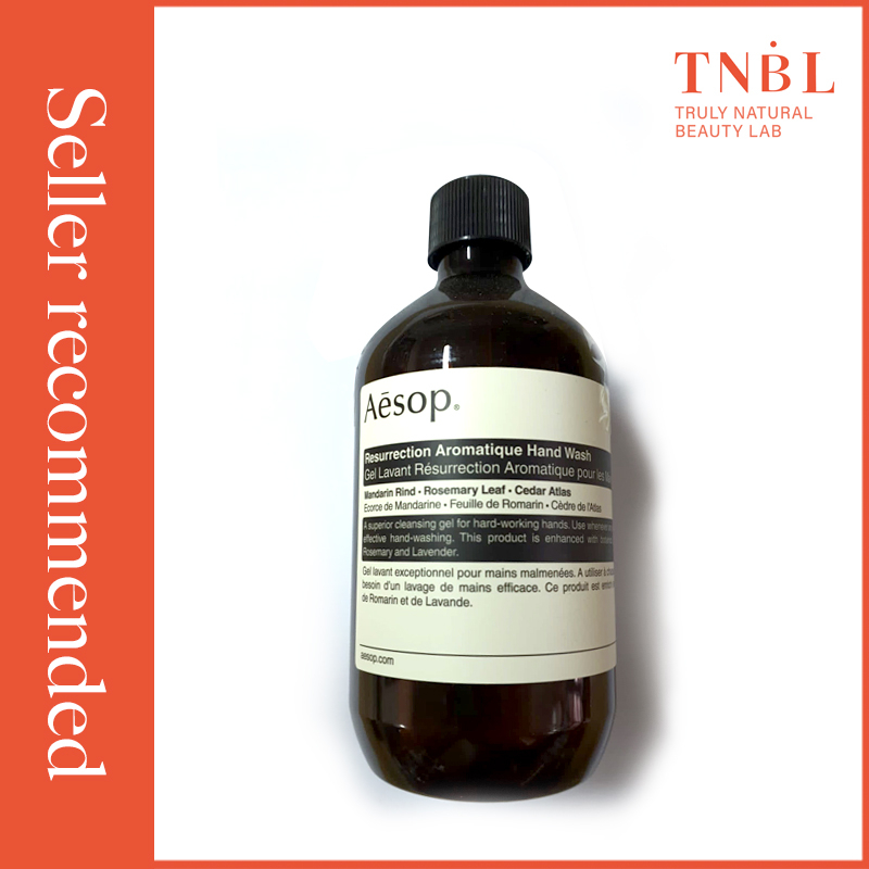 Aesop geranium leaf body cleanser 500ml refill/Resurrection hand wash