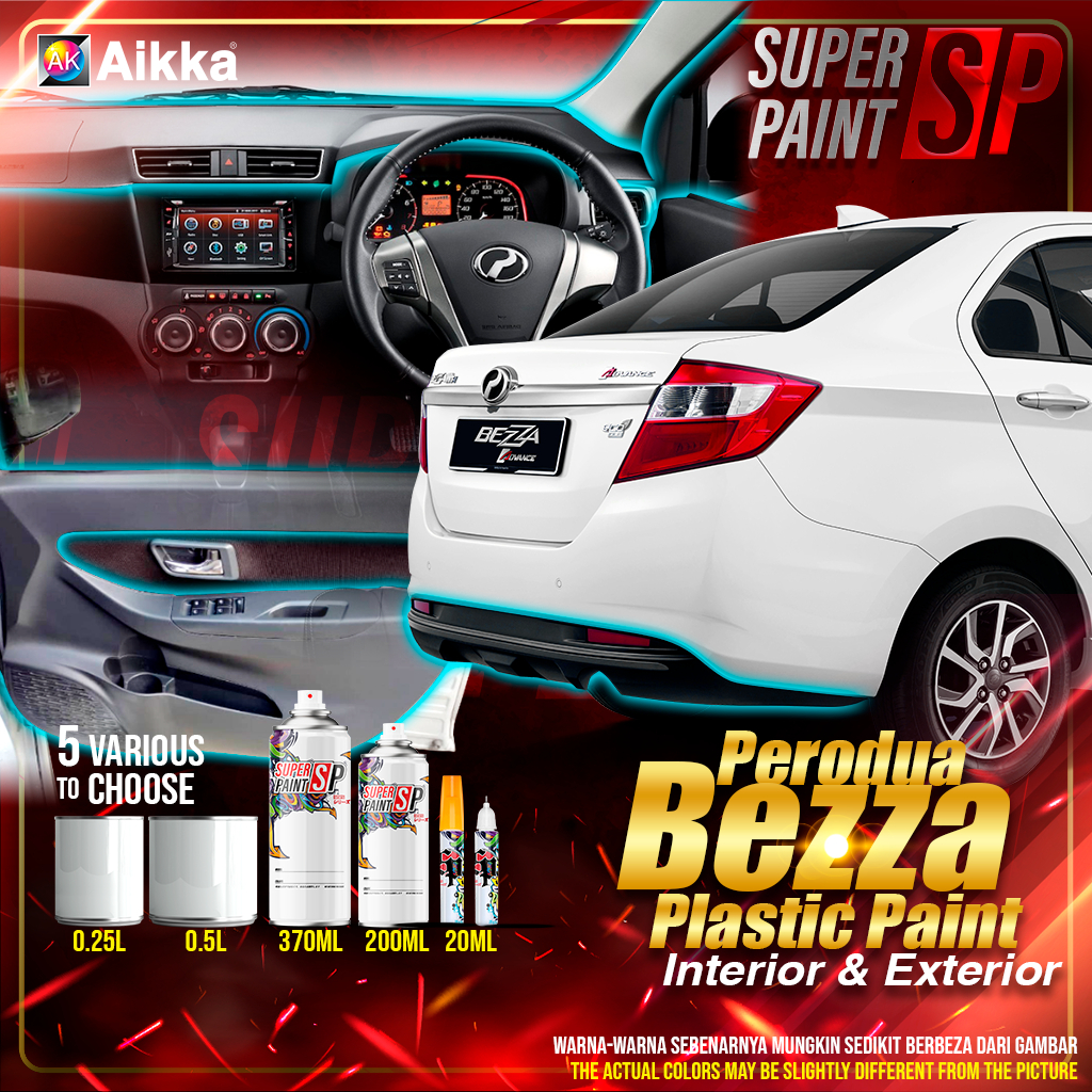 PERODUA BEZZA 】Touch Up Paint Interior & Exterior Color Repair