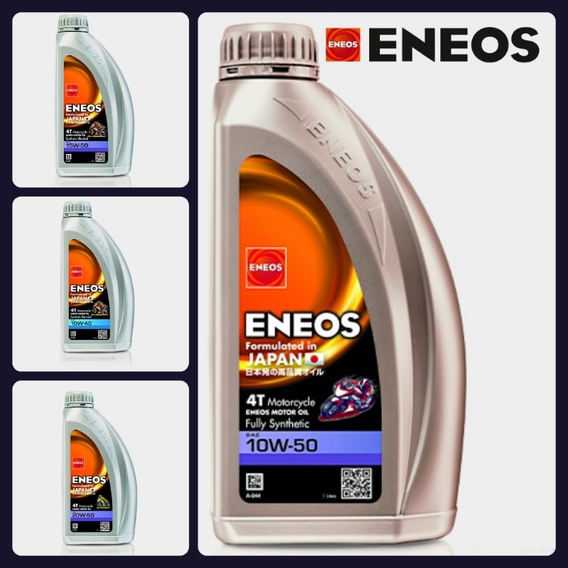 ENEOS MOTOR OIL 4T 10W40 / 10W50 / 15W50 / SYNTHETIC BLENDED / FULLY
