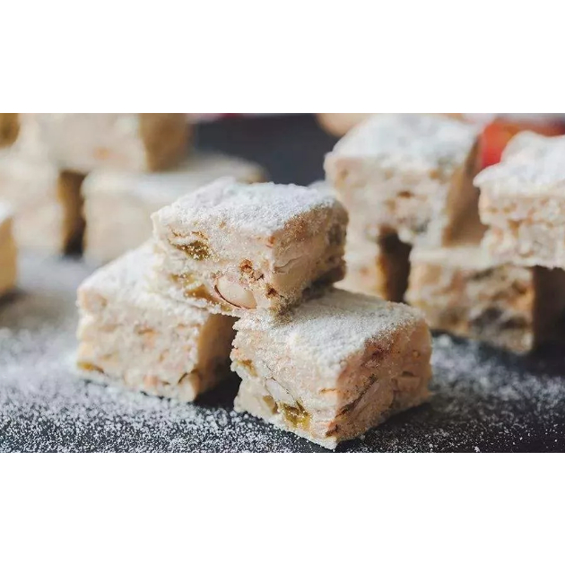 比比赞雪花酥牛轧糖 蔓越莓奶香巧克力雪花酥 网红零食 Cranberry Milk Snowflake Nougat | Shopee ...