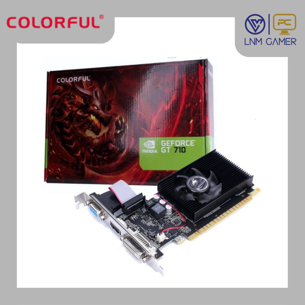 COLORFUL GEFORCE GT 710 2GB DDR3 - GRAPHICS CARD NVIDIA GT710 2GD3-V ...