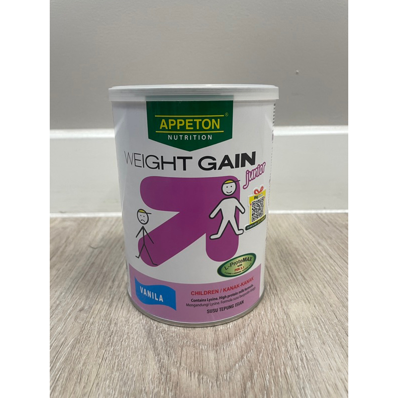 Appeton Weight Gain Junior Milk Vanilla Flavour 450g Shopee Malaysia