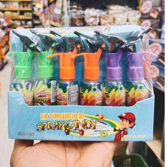 30pcs Extinguisher Spray Candy (HALAL) Shopee Malaysia