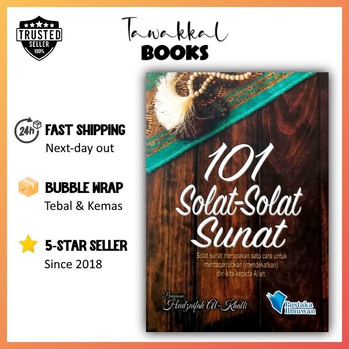 Buku 101 Solat Solat Sunat Pustaka Ilmuwan Panduan Lengkap Solat Sunat Hudzaifah Al 