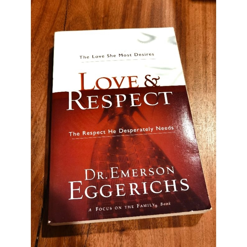 Love & Respect Book By Dr Emerson Eggerichs Shopee Malaysia