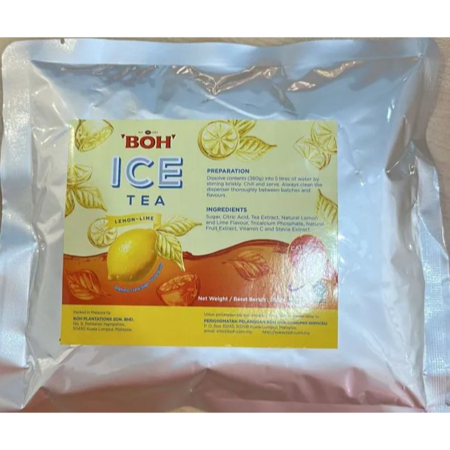 BOH ICE TEA LEMON MIX 360G Shopee Malaysia