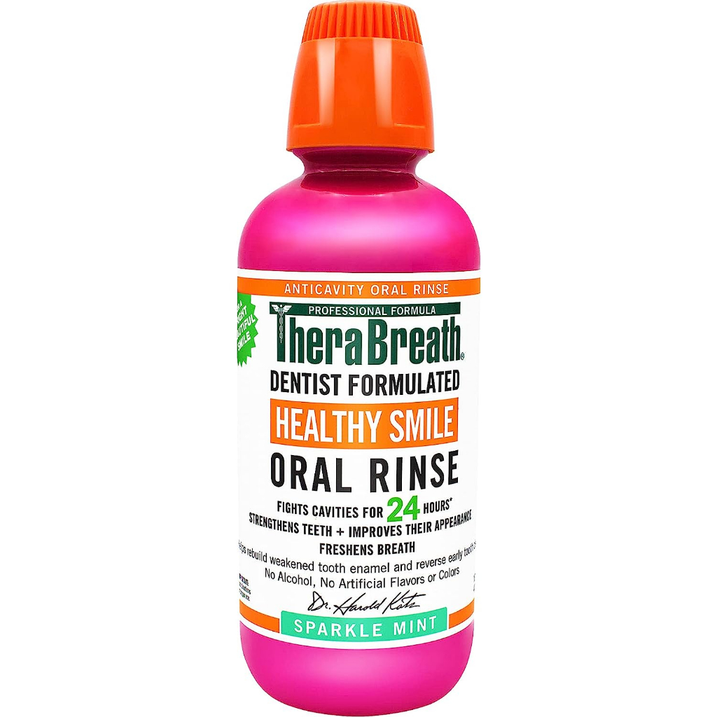 TheraBreath Cavity,Bad Breath Healthy Smile Dentist Formulated 24-Hour ...