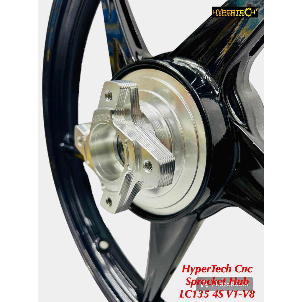 HYPERTECH CNC SPROCKET HUB WITH BEARING & OIL SEAL LC135 LC4S LCV8 ...