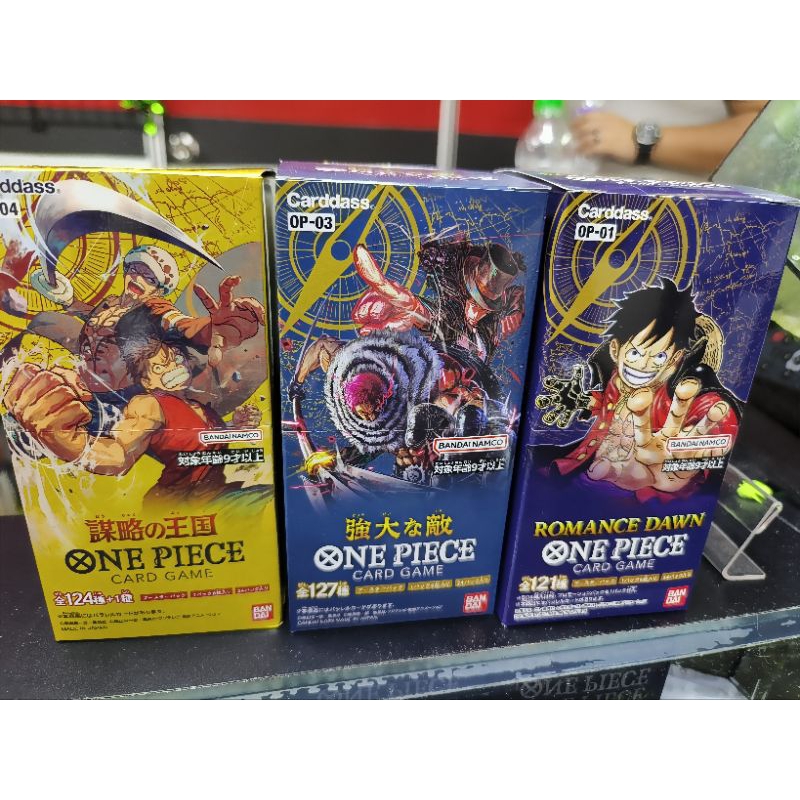 Ready Stock - One Piece Card Booster Box - OP1 OP2 OP3 OP4 OP01 OP02 ...