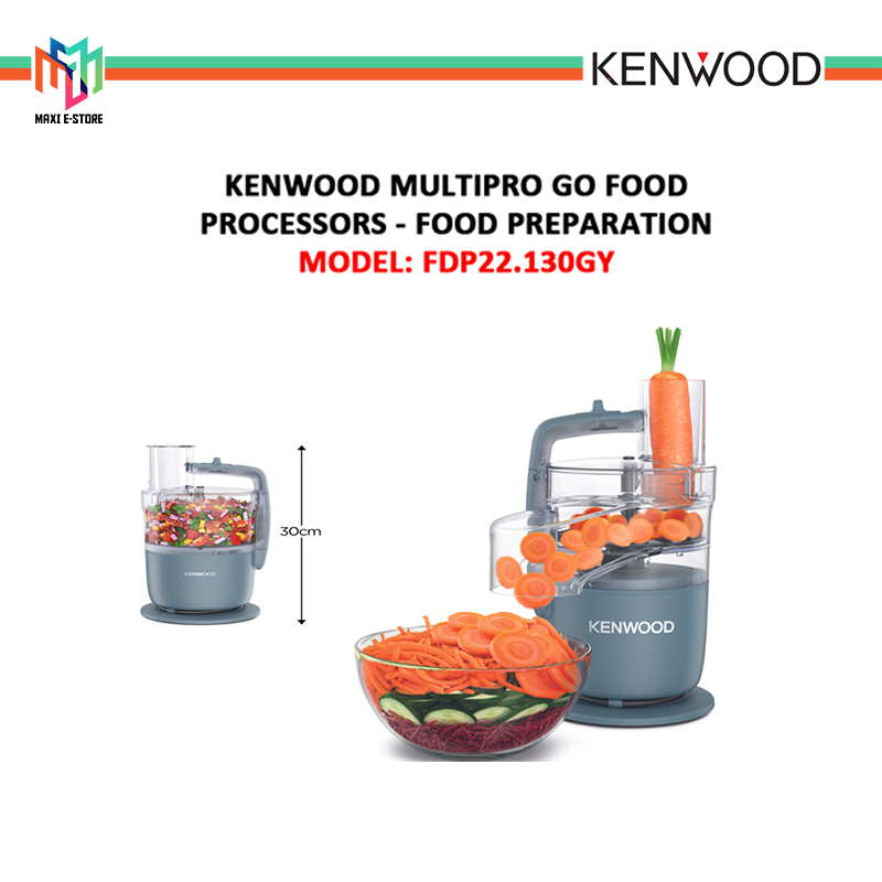 Kenwood MultiPro Go FDP22.130GY Food Processors Food Preparation FDP22.130GY Shopee Malaysia