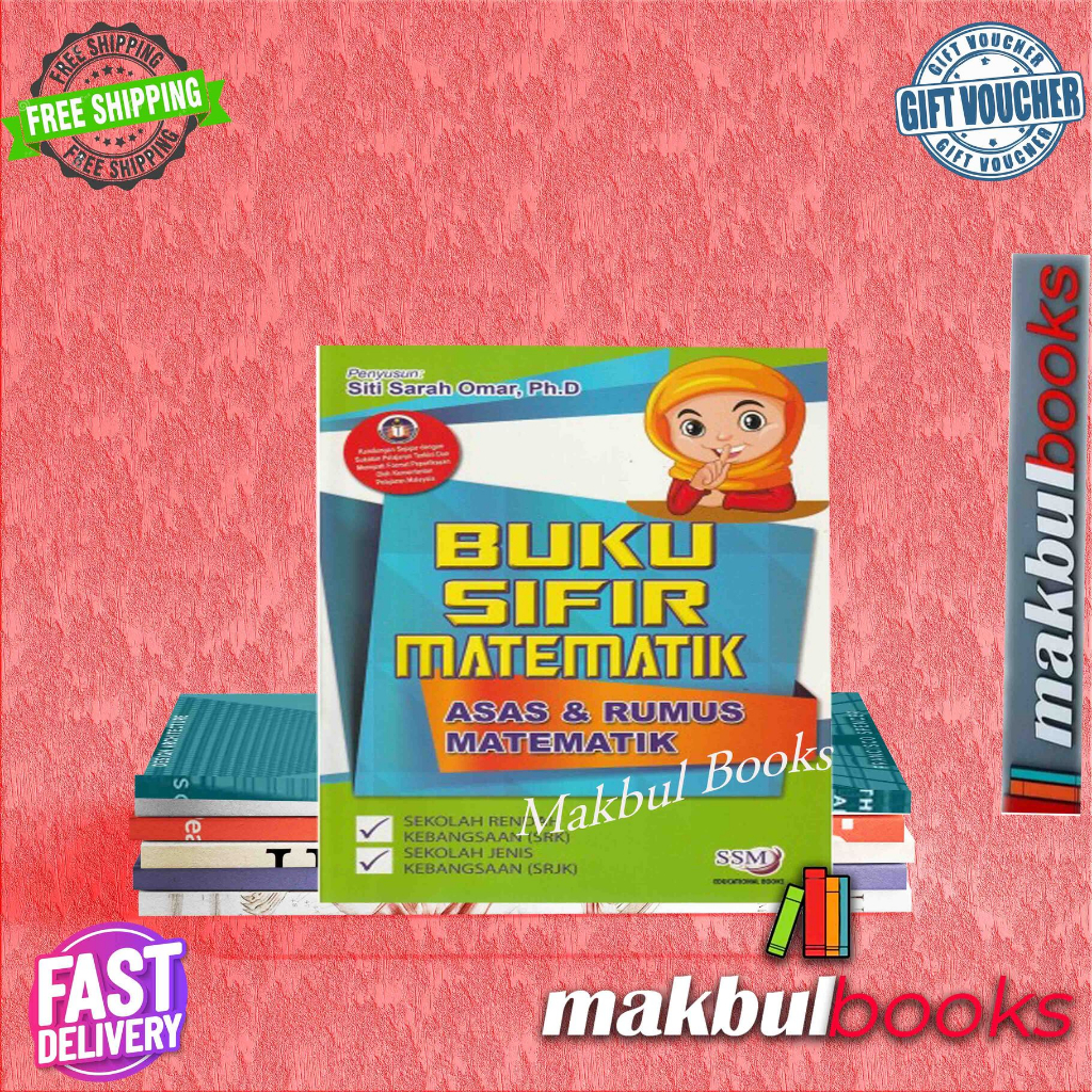 SSM: Buku Sifir Matematik Asas Dan Rumus Matematik (Saiz Poket ...