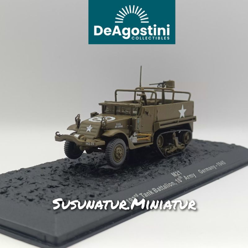 Jeep Militaire M21 MMC 193rd Tank Battalion 10e Armée Allemagne 1945 – Maquette 1/72 Moulée Sous Pression, Ultra-détaillée, Prête à Exposer