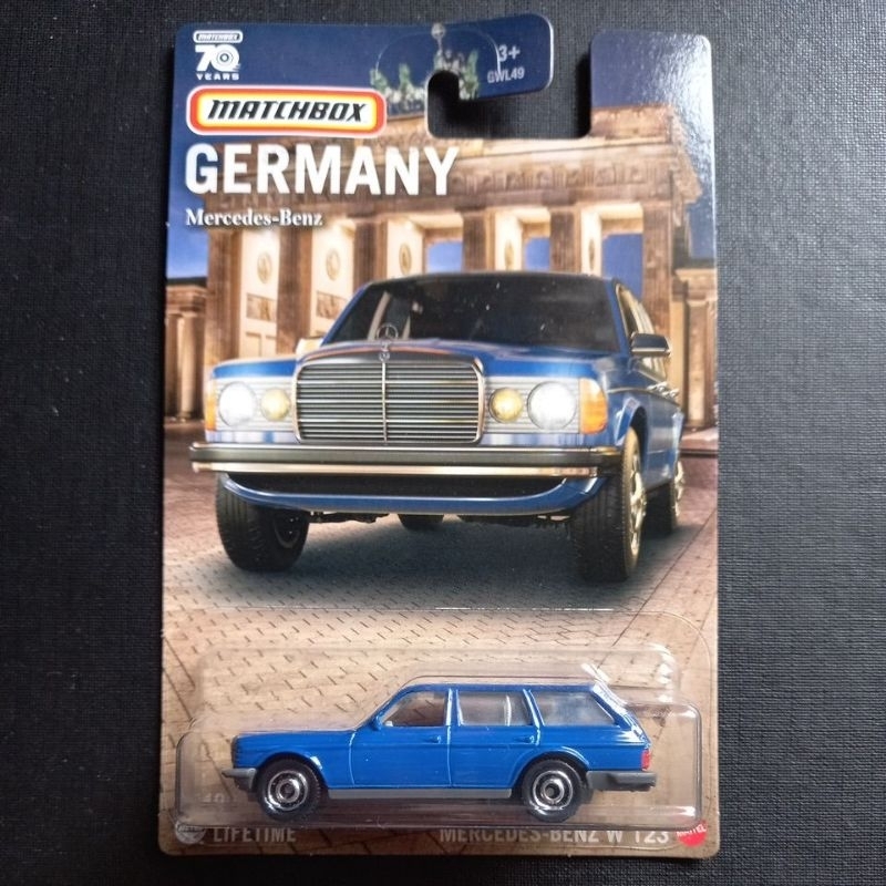 Matchbox Germany Mercedes-Benz W 123 70 Years #05/12 Blue | Shopee Malaysia