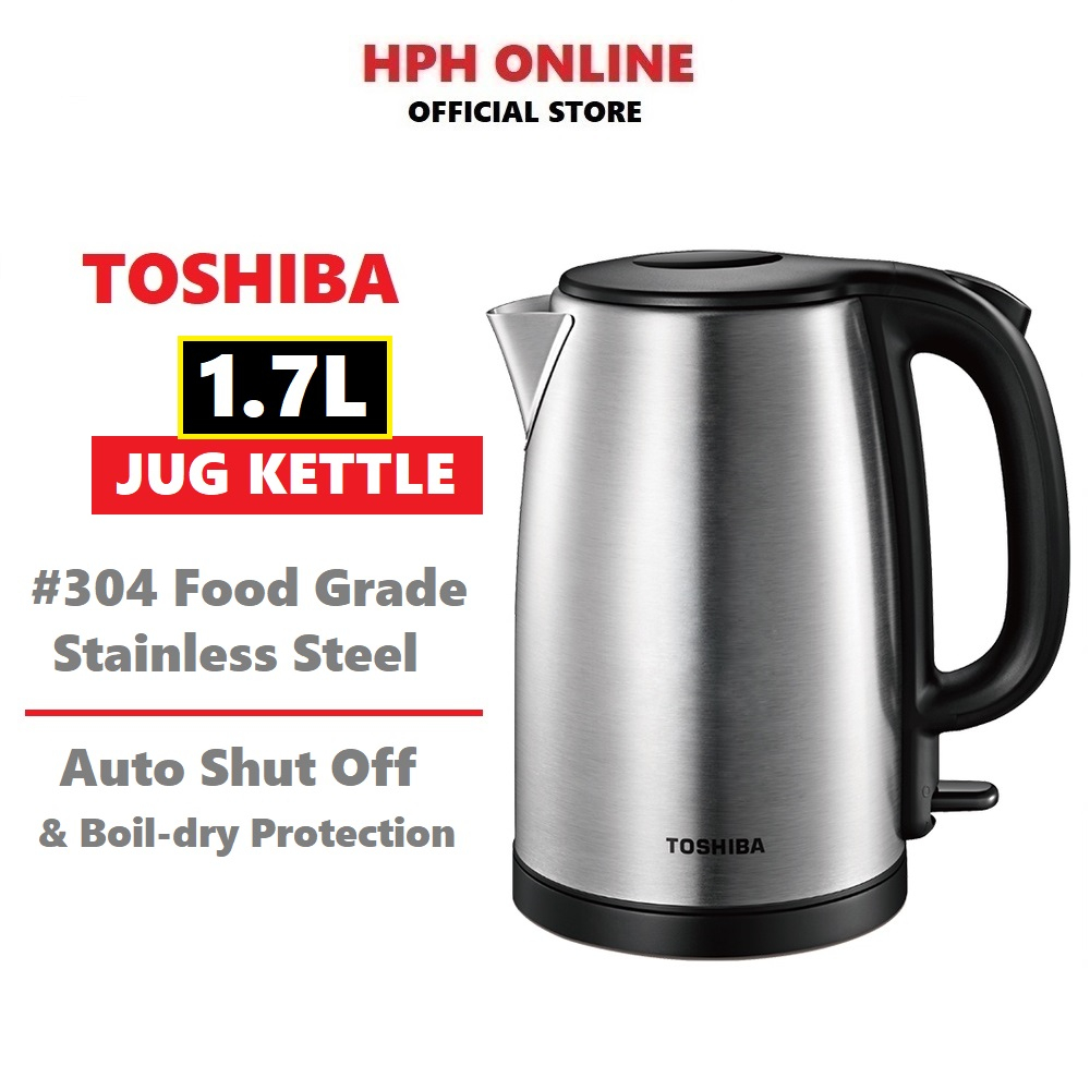 Toshiba Stainless Steel Jug Kettle / Midea Glass jug Kettle (1.7L) KT