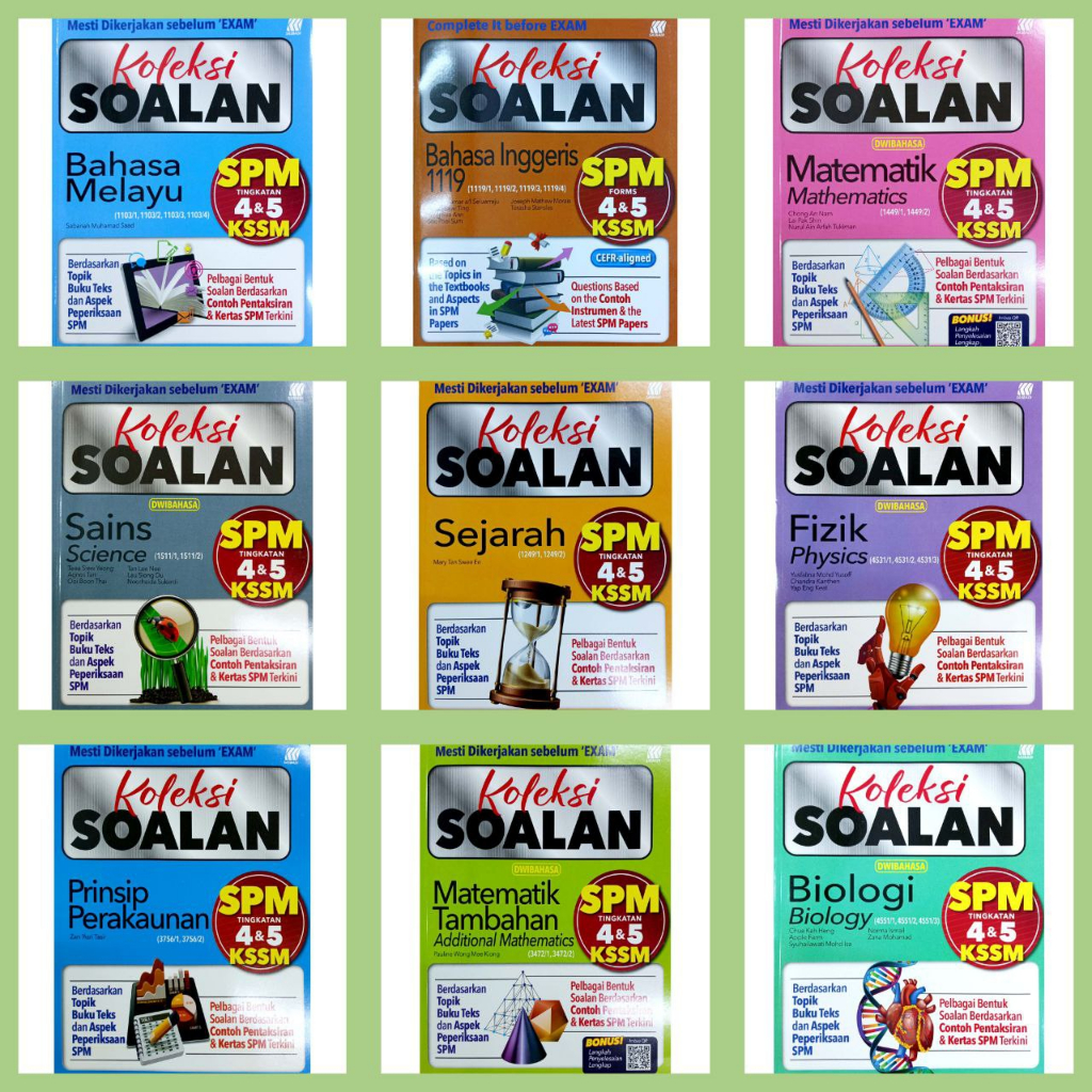 Koleksi Soalan Spm Tingkatan 4 5 Kssm Sasbadi Shopee Malaysia Emridev