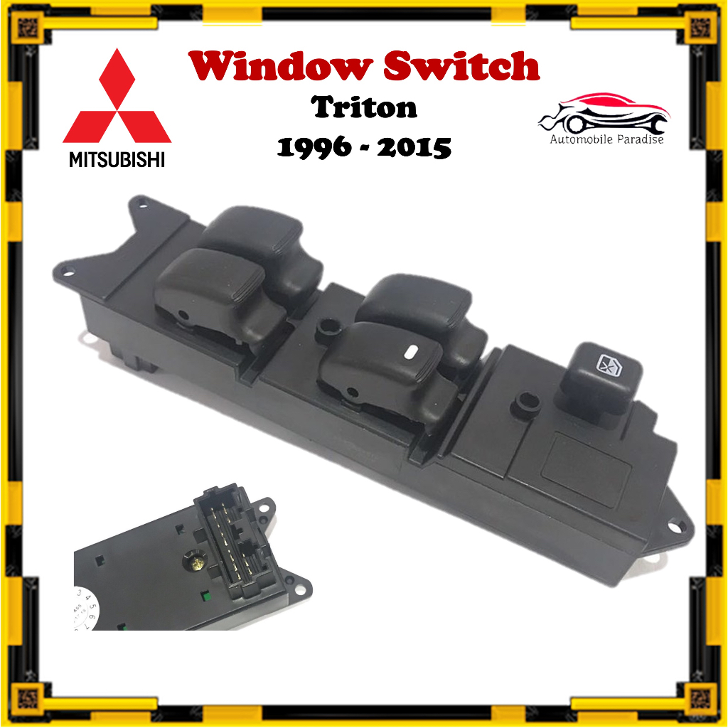 Mitsubishi Triton Power Window Switch / Suis Tingkap Main / Sub
