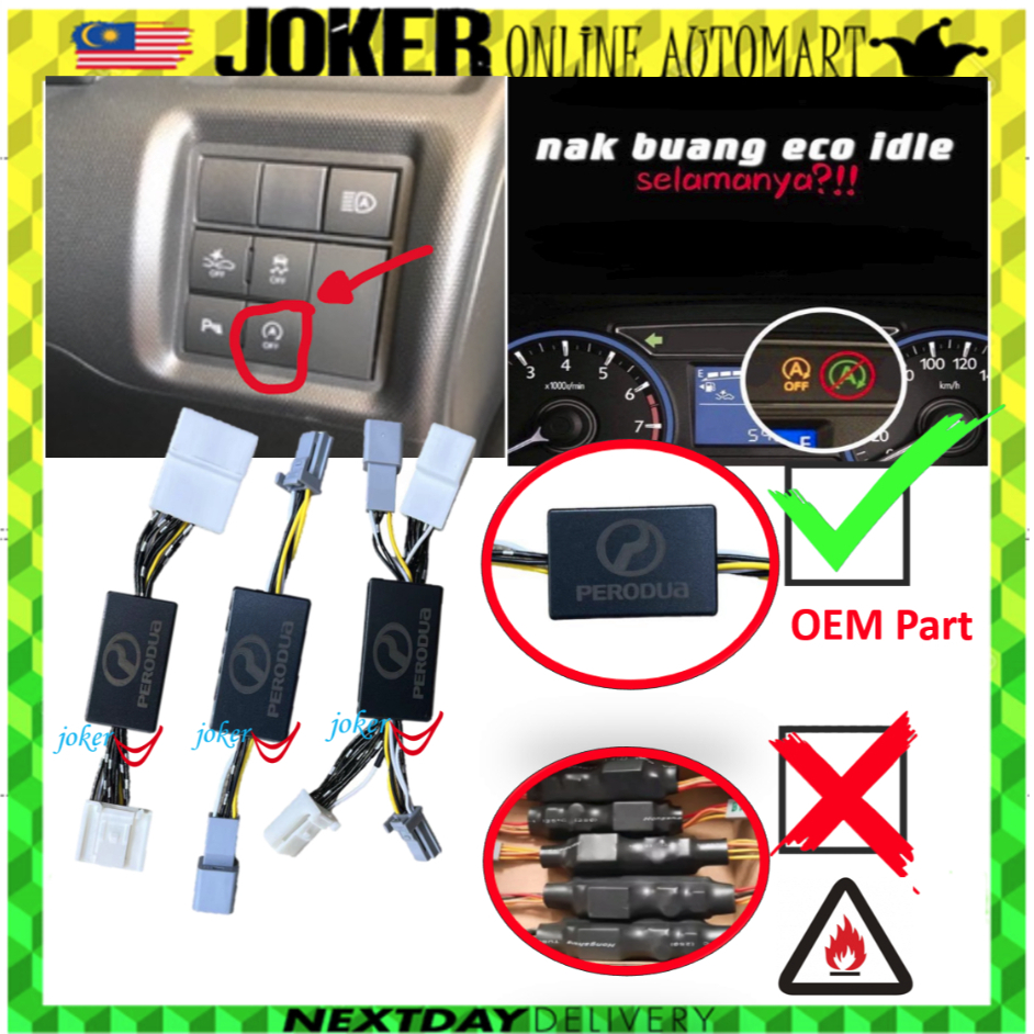 Perodua Axia Alza Ativa Myvi Aruz Bezza Vellfire Alphard Veloz eco Idle ...
