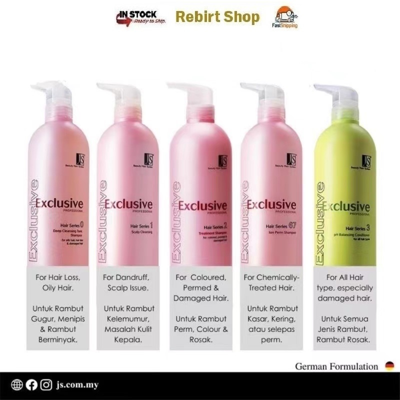 Js Shampoo / Conditoner 1000ml | Shopee Malaysia