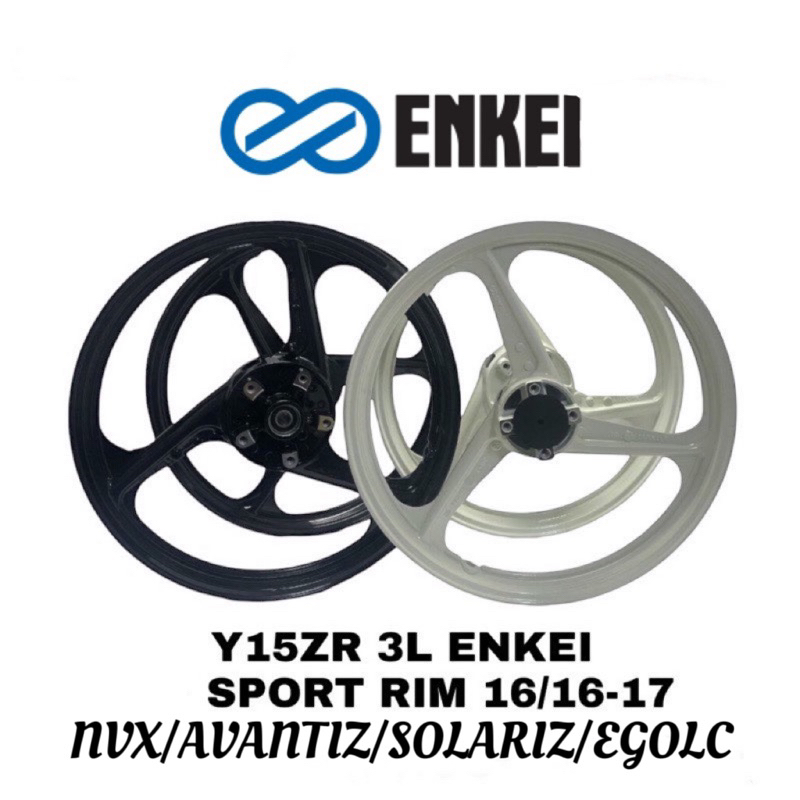 SPORTRIM 3BATANG ENKEI Y15 Y16 NVX EGOLC AVANTIZ SOLARIZ 3L 3 BATANG SPORT RIM (WITH BEARING