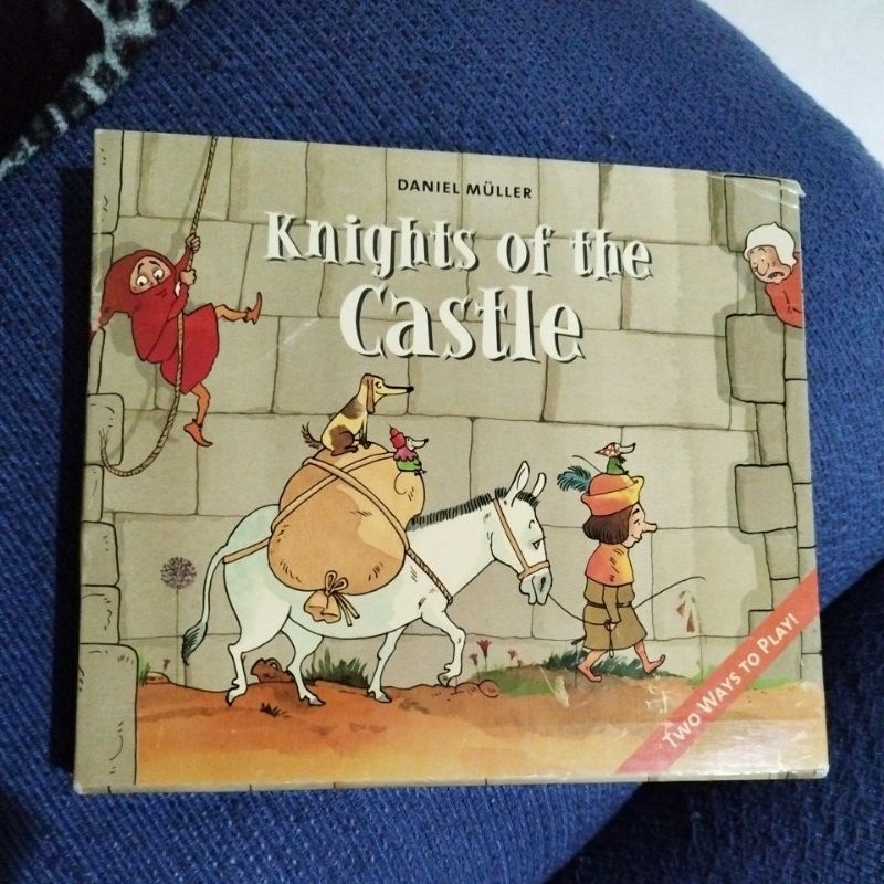 🏰 Knights of the Castle 🏰 Daniel Müller Fold-out board book Preschool ...