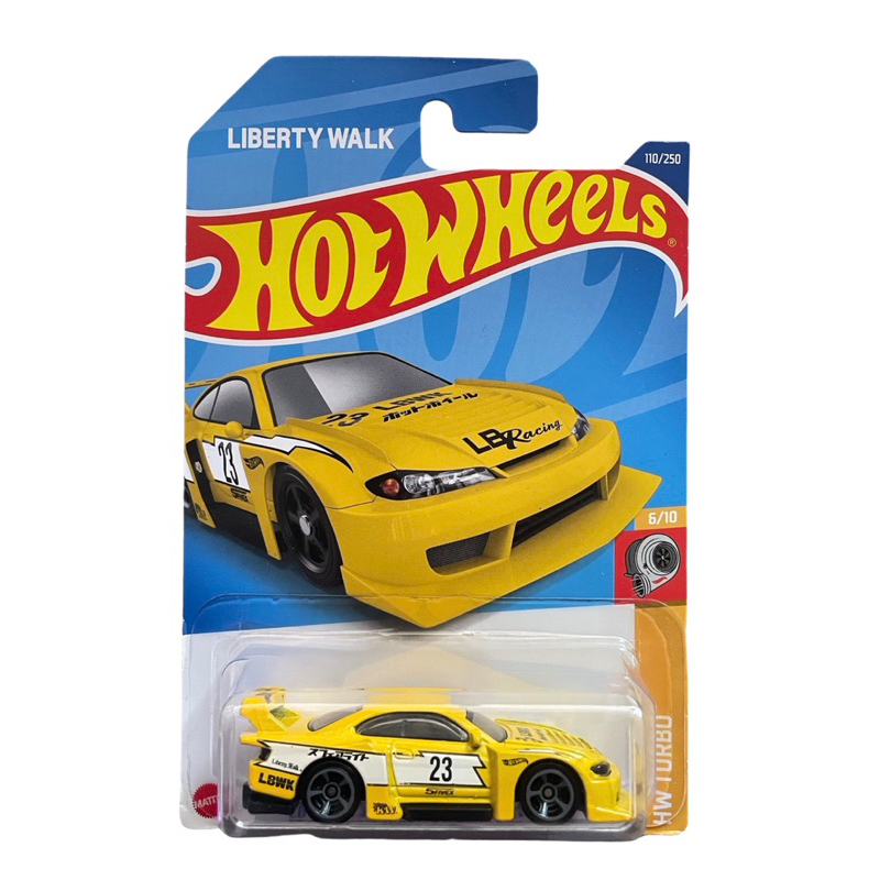 Hotwheels Nissan Silvia S15 LBWK (Yellow) | Shopee Malaysia