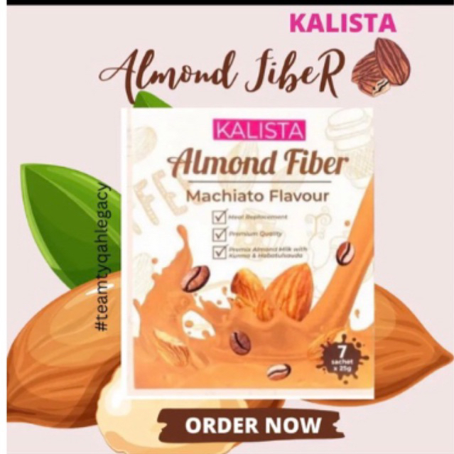 KALISTA ALMOND FIBER ORIGINAL Shopee Malaysia
