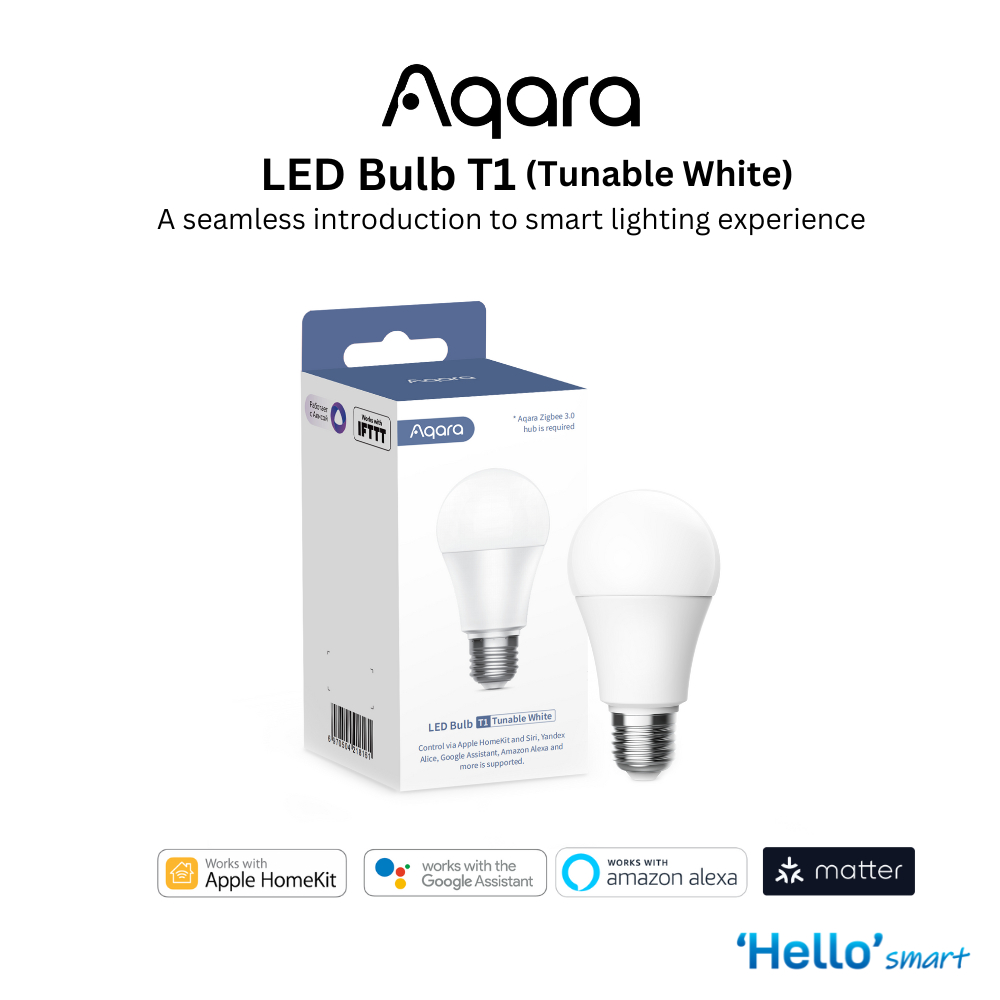 AQARA LED Light Bulb T1 - Tunable White (Aqara Store Malaysia) | Shopee ...