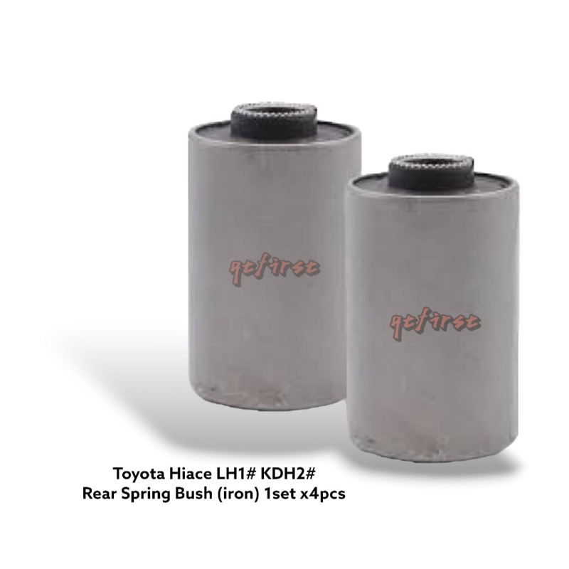 Toyota Hiace Van LH80 LH112 LH113 Rear Spring IRON-Bushing (1SET X4PCS ...