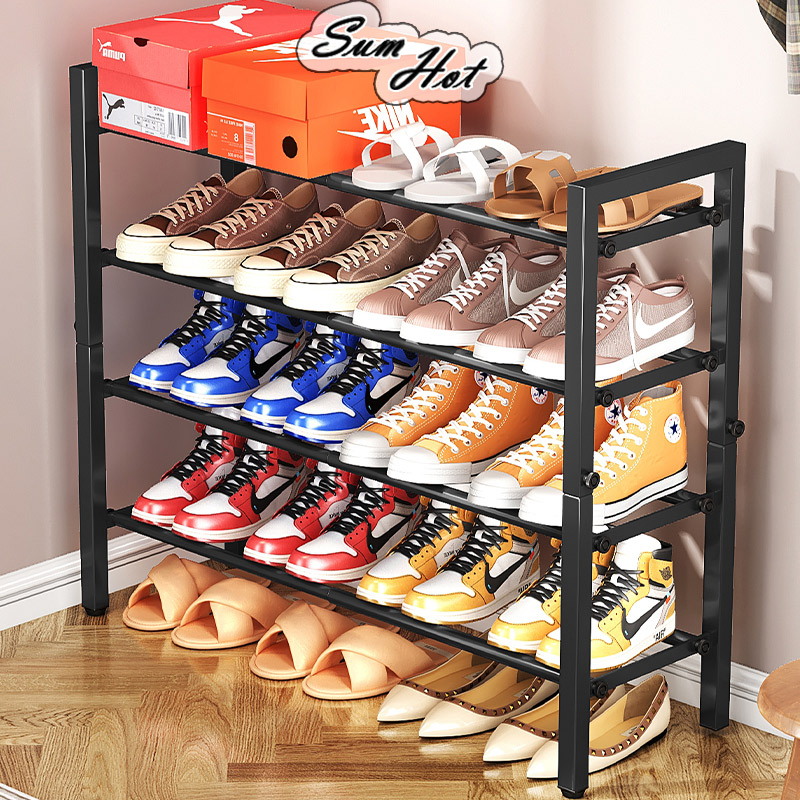 Adjustable Shoes Rack Flower Rack Indoor Outdoor Rack Rak Kasut Shoe Rack Shelf Rak Besi Shopee Malaysia