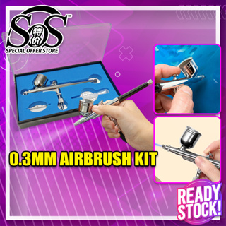 Multi Purpose Airbrush 240V Art Painting Drawing Air Brush Kit With Air  Spray Penyembur Paint Compressor