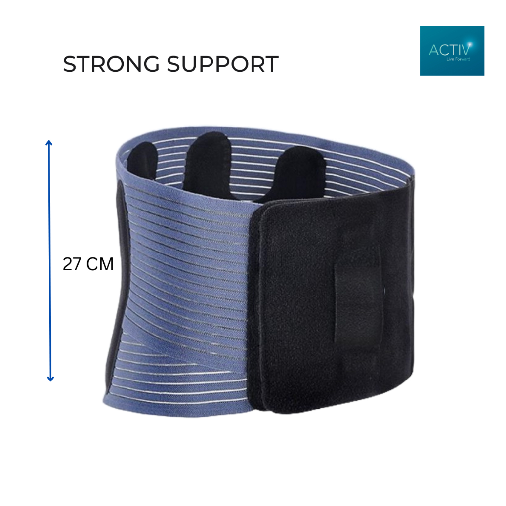 ACTIV LombaMax Back Support lumbar sacral women men belt bengkung
