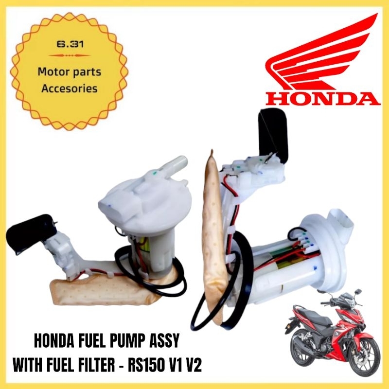 HONDA RS150 V1V2 FUEL PUMP ASSY. PUMP MINYAK PELAMPUNG TANK FUEL PUMP