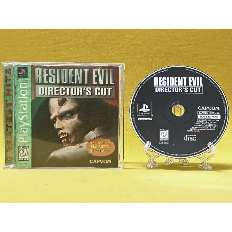 Resident Evil Director's Cut PS1 - Complet - Très Bon état - Jeu Vidéo Sony PlayStation