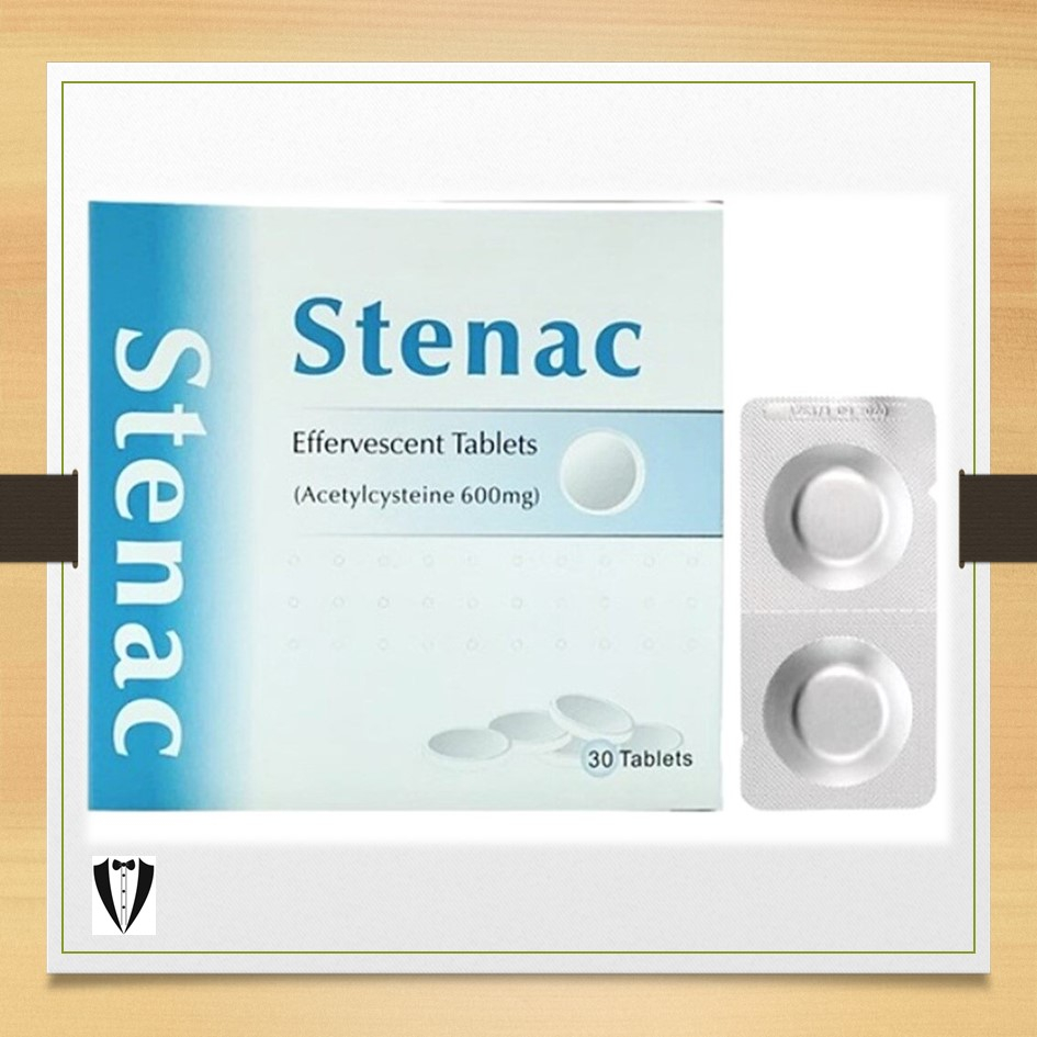 [EXP: 03.2026] STENAC EFFERVESCENT TABLETS 600mg 2's / 10's | Shopee ...