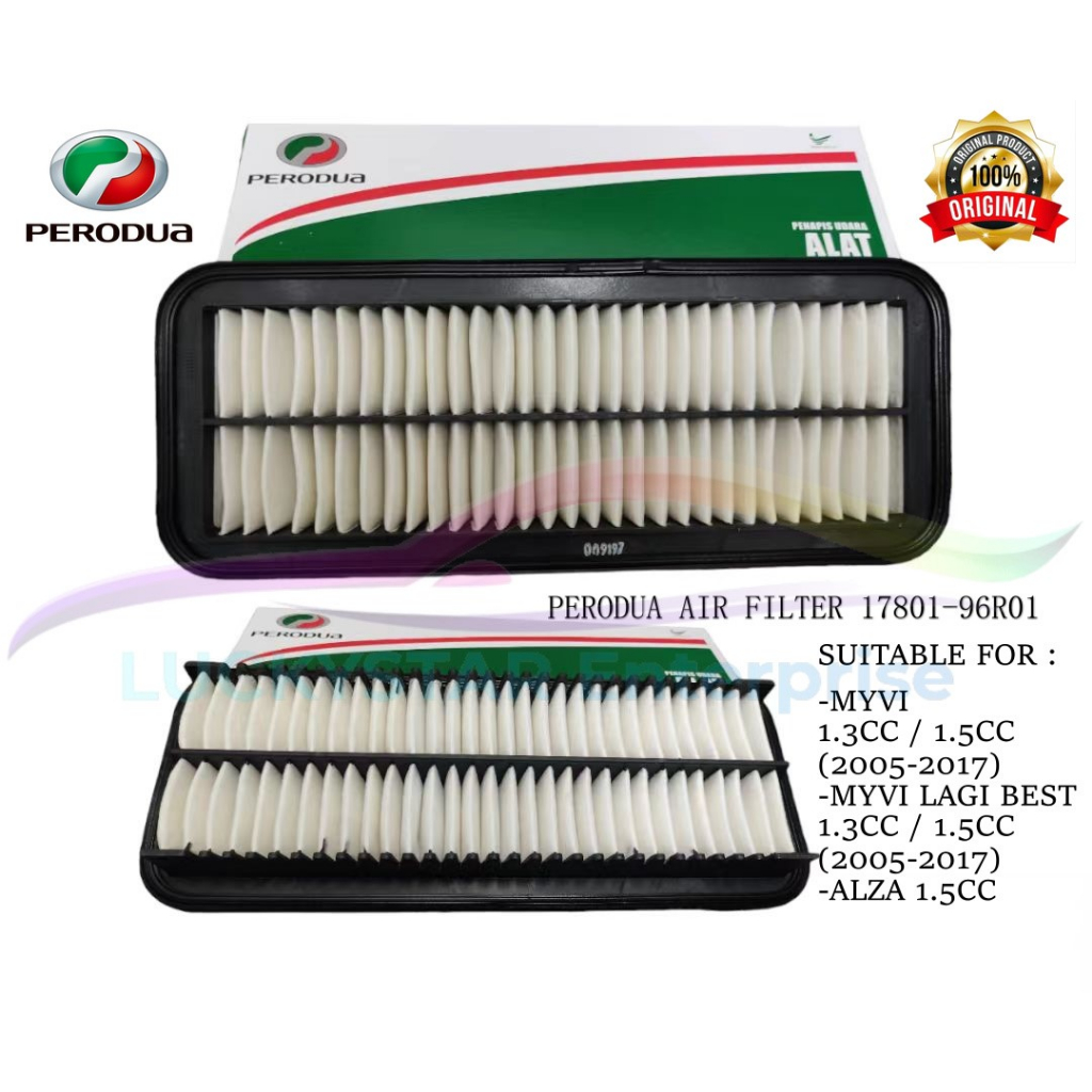 PERODUA AIR FILTER (1780196R10) Alza , Myvi , Myvi Lagi Best 100
