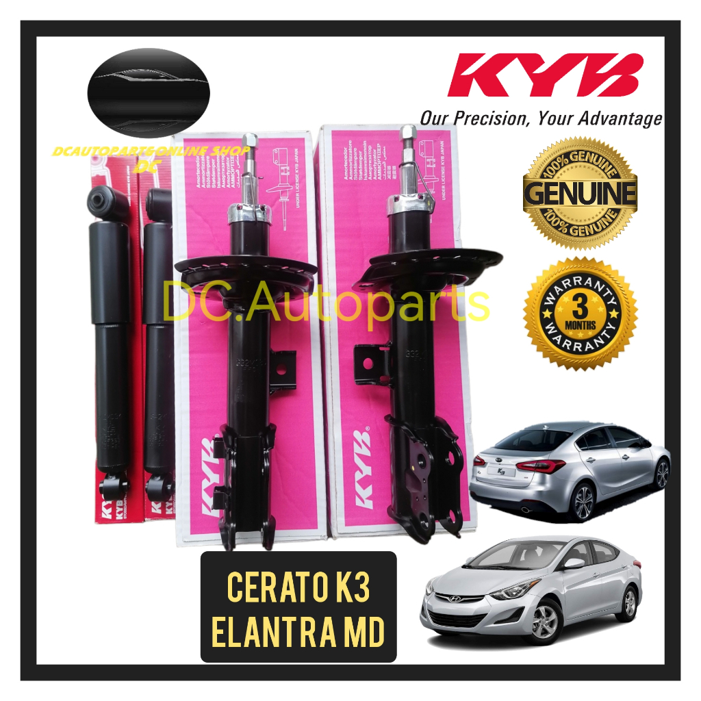 KYB KAYABA SHOCK ABSORBER HYUNDAI ELANTRA MD CERATO K3 20112016 FRT RR
